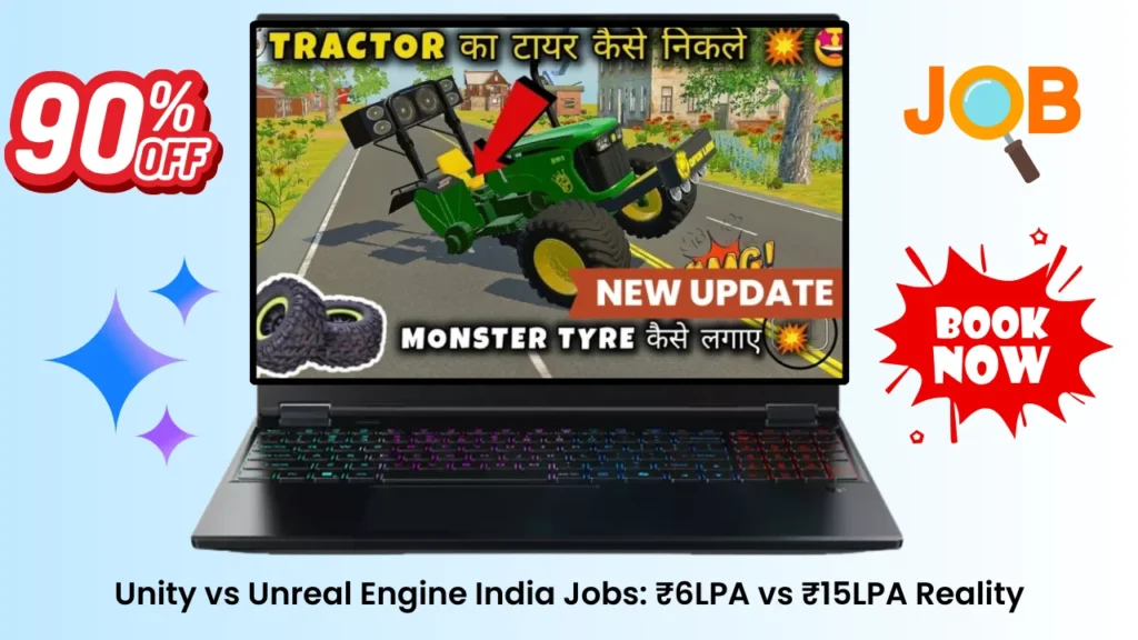 Unity vs Unreal Engine India Jobs: